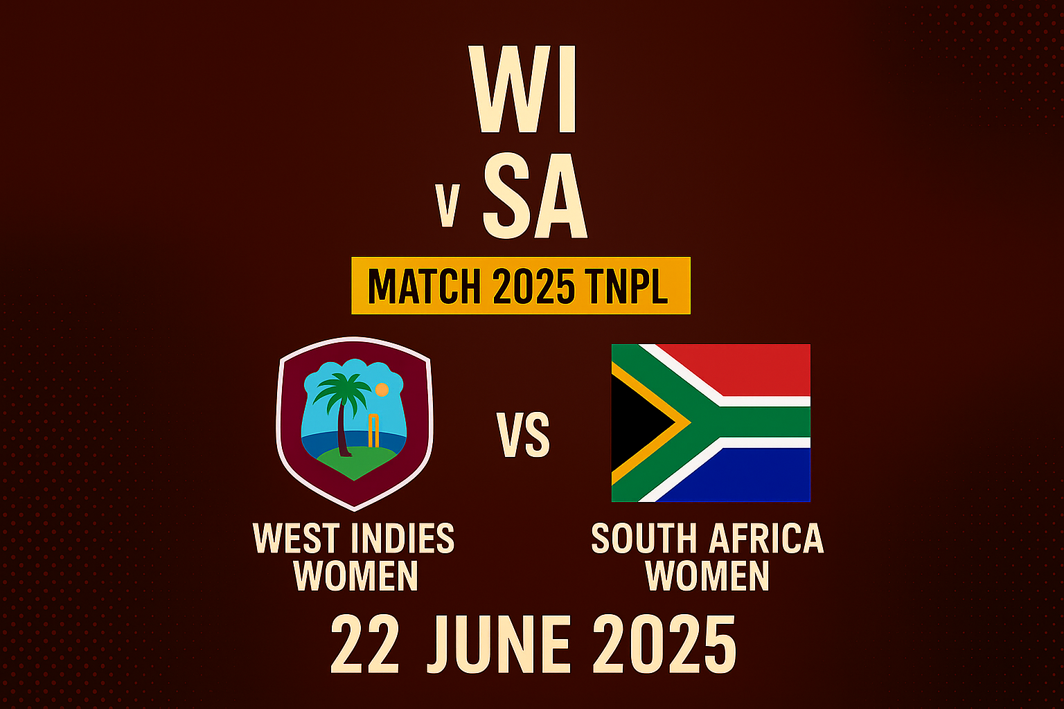 West indies vs South africa women
